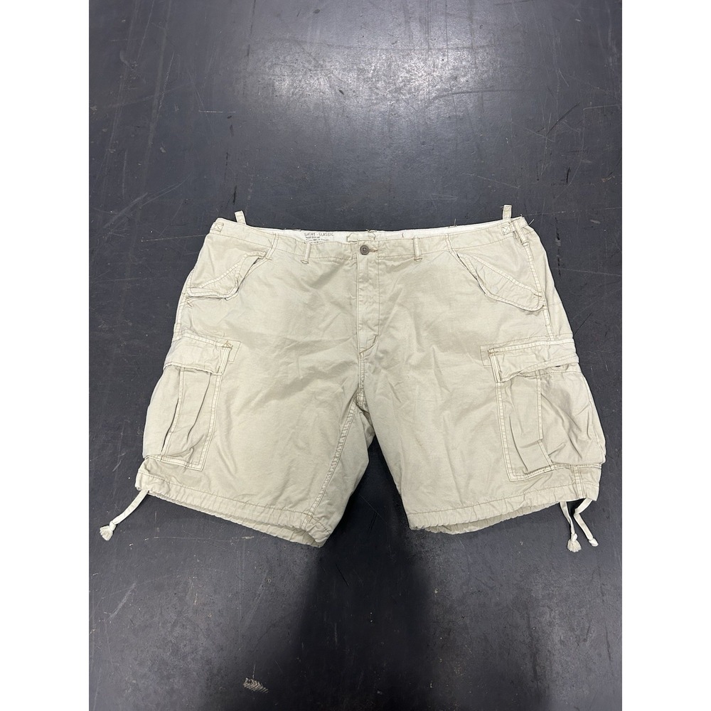 Ralph Lauren Mens Military Paratrooper Cargo Shorts Khaki Size 50B USRL Supplies
